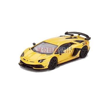 『 單位日貨 』MINI GT 1/64 #563 藍寶堅尼 Aventador SVJ Giallo Orion