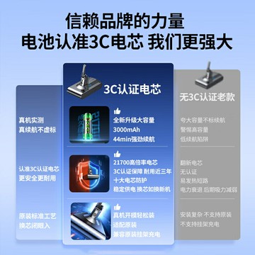 n戴森吸塵器電池非原裝V6V7V8V10更換配件充電器鋰電池