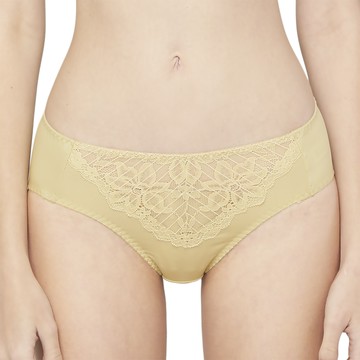 【思薇爾】夏夜星夢系列M-XXL蕾絲中腰三角女內褲(淺棕膚)