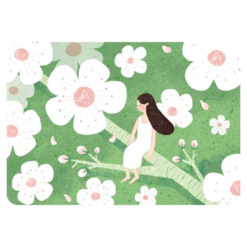 Pathsite超吸水桌墊 PU聚酯纖維天然橡膠防滑底  40 x 30 x 0.4cm  花語  1個