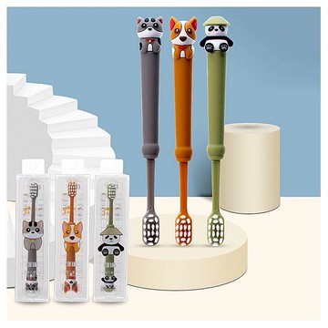 3D造型超纖細兒童牙刷(1支入) 款式可選