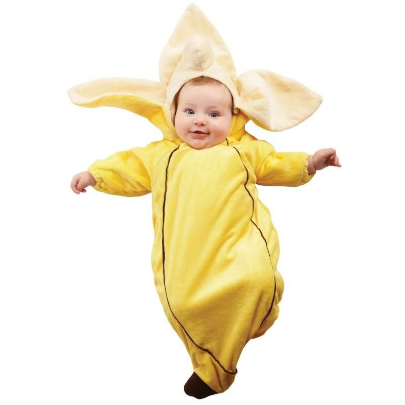 バナナ バンディング 赤ちゃん 着ぐるみ コスチューム ハロウィン 衣装 ...