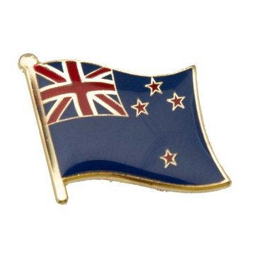 New Zealand 紐西蘭 國徽胸章 金屬別針 國徽胸徽 金屬飾品 國徽配飾 出國 辨識【領券滿額再折千12/31止】