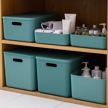 桌面多功能雜物收納盒零食收納筐衣服收納整理箱大號玩具學生裝書