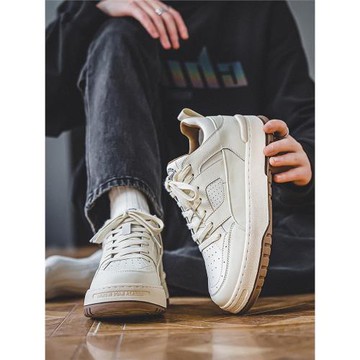 鞋子男款冬季白色休閑運動潮鞋潮牌高級感板鞋2025新款厚底小白鞋