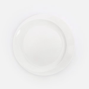 克萊歐強化瓷平盤22.2cm 弦月白