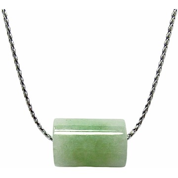 時來運轉扣子冰膠綠 天然A貨翡翠玉石吊墜子項鍊PP59