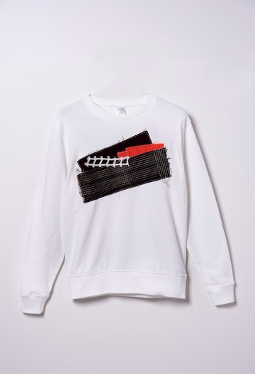 【永續改造】REHOW 設計師衛衣_同名限量商品_圓領(M)