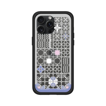 iPhone 15 Pro Max Mod NX 黑 - 老屋顏 Old House Face - 台灣經典鐵窗花 - 東