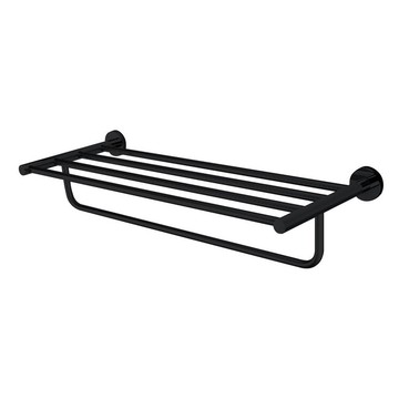 【MULTI百工居室】MIT製造MTA01MB不鏽鋼雙層霧黑色置衣架