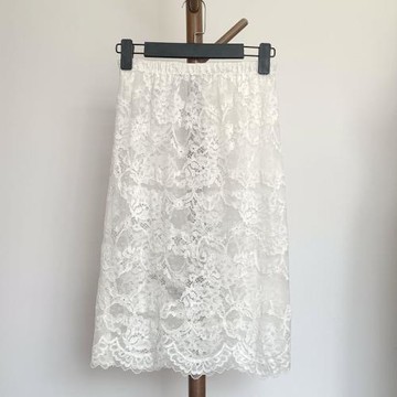 旗袍專用夏季蕾絲襯裙內搭防走光襯裙打底裙