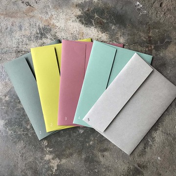 信封/28色任選/5枚