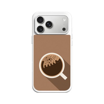 iPhone 17 Pro Max SolidX 白 - ilovedoodle (Lim Heng Swee) - Coffee Cat: 午后貓時光