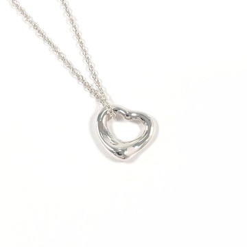 【日本直郵．中古美品】蒂芙尼 TIFFANY&Co. 項鍊 經典微笑 Elsa Peretti 純銀 925 飾品