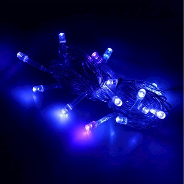 MODACore 摩達客 LED燈串20燈電池燈 藍白光 聖誕節裝飾燈  1組