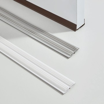 防蟲防漏風降噪音門縫密封條(附無痕貼8入)-長100cm-3入-多色可選 灰