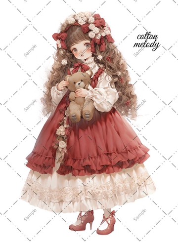 原創貼紙 No.2 人物貼紙 原創貼紙 女孩貼紙 原創人物貼紙