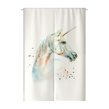 【客製化門簾】【贈桿發票】創意門簾 客製化門簾 半遮光門簾 餐廳門簾 雙面門簾 厨房門簾 穿桿門簾 北歐風門簾