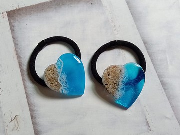 手作押花飾品 | 髮帶飾品 | 夏日海洋髮帶