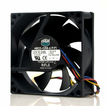 酷冷至尊 COOLER MASTER A8025-42RB-61P-P1 12V 0.54A 8CM 風扇