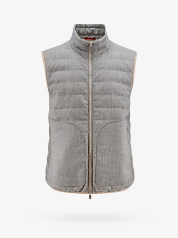 Padded sleeveless jacket - BRUNELLO CUCINELLI - gender_Man