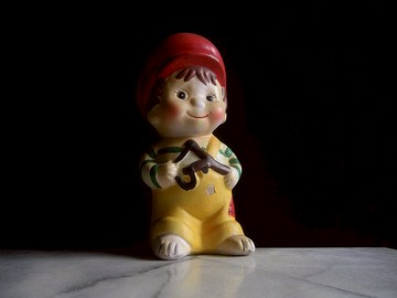 【老時光 OLD-TIME】早期台灣製手繪存錢筒