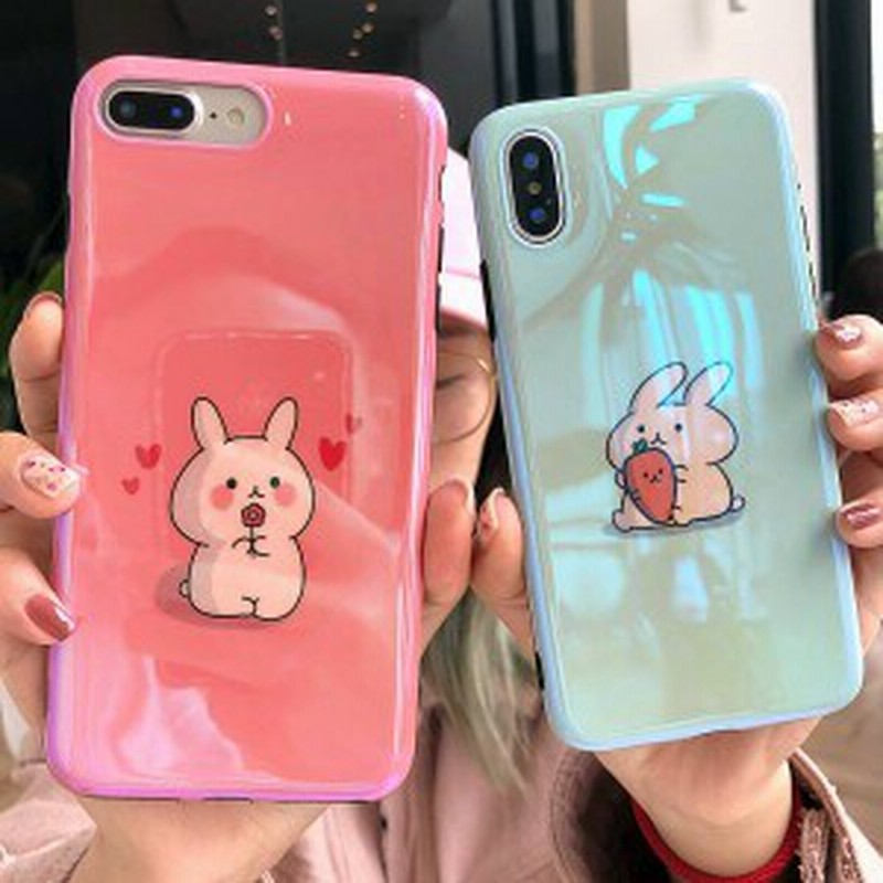 18新作 Iphonex Iphone8 Iphone7plus Iphone6ケース 全機種対応スマホケース可愛いウサギ柄カップルiphoneケースpg15 通販 Lineポイント最大1 0 Get Lineショッピング