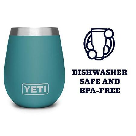 (イエティ) YETI ランブラー 10オンス ワインタンブラー、真空保温、ステンレススチール並行輸入品