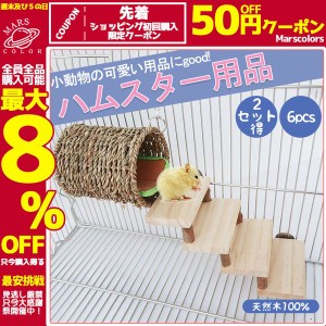 ペット用品 ハムスター用品 ウサギ用品 チンチラ用品 インコ用品 犬用品 階段 噛むおもちゃ 6点 動物おもちゃ 遊び場 ストレス解消 運動 通販 Lineポイント最大1 0 Get Lineショッピング