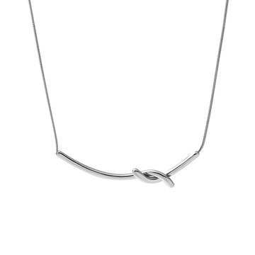 [鋼飾] 流動的維度鎖骨鍊 / Fluid Dimension Necklace