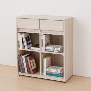 MUNA家居  萊米克2.7尺開放置物櫃/共三色   81X38X92.5cm