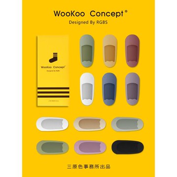 WooKoo冰絲船襪女夏季淺口透氣薄款隱形硅膠防滑防掉跟吸汗棉底