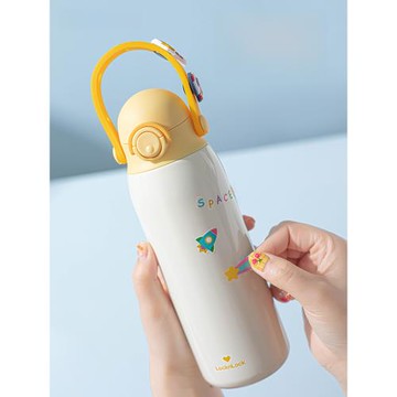 (免運)樂扣樂扣保溫杯316L不銹鋼兒童男女孩小學生上學專用水杯官方水壺