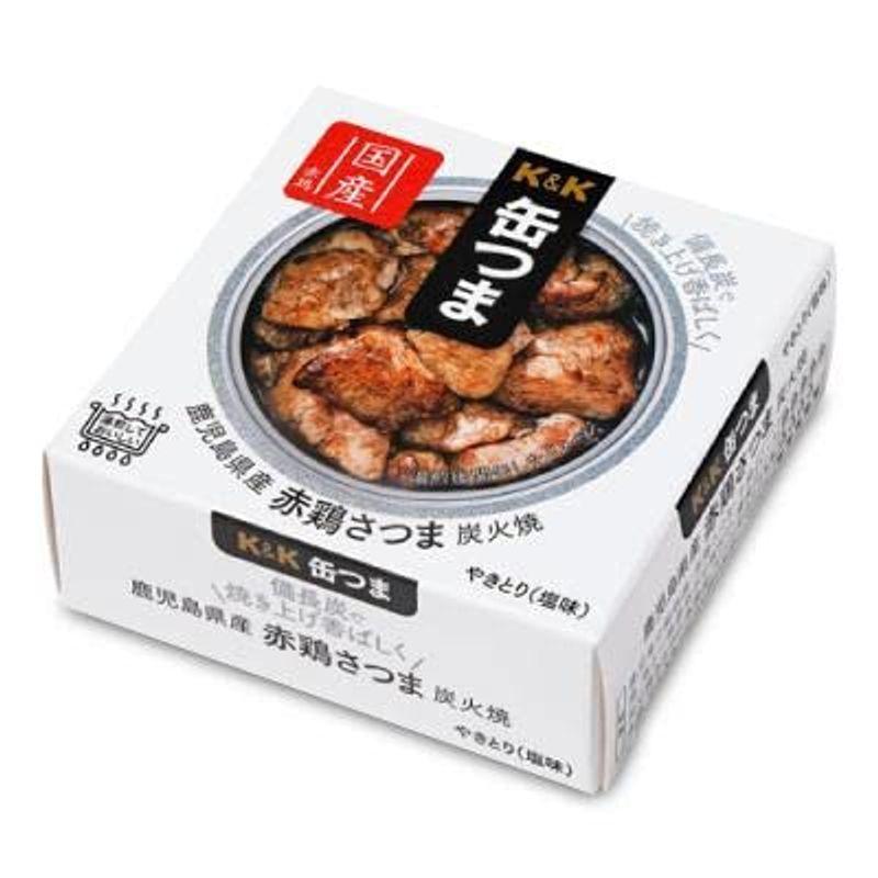 おつまみ つまみ おつまみ セット 国分 缶つまＫ＆Ｋ 缶詰ビール向けおつまみ 6個セット（牛タン焼き ねぎ塩だれ・赤鶏さつま炭火焼・厚切り