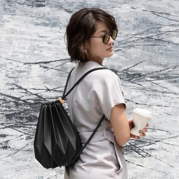 DIAMOND摺紙後背包｜AURA稜光