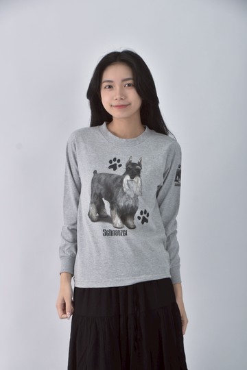 (S) alstyle質感灰色長袖上衣