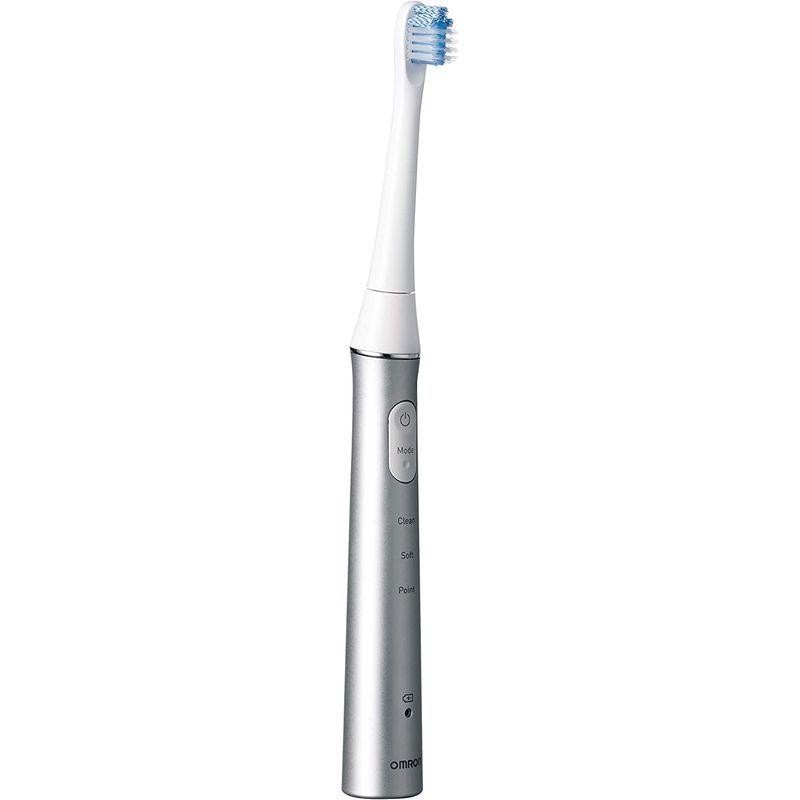 ボタニカルキャンドル バラ かすみ草 オムロン 音波式電動歯ブラシ 充電式 HT-B323-SL ホワイト
