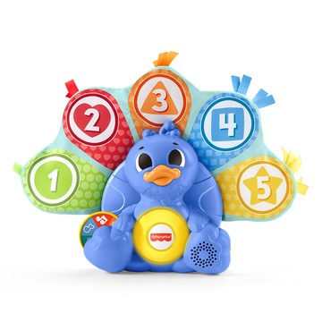 費雪LINKIMALS聲光學習小孔雀