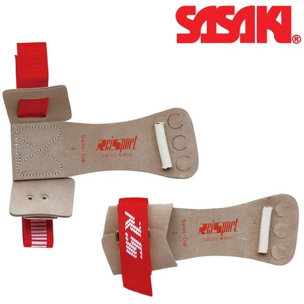 スイス製　SASAKI　体操グッズ/体操用品　3ツ穴　鉄棒用　プロテクター　ササキ　LINEショッピング