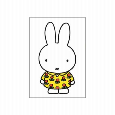 ポストカード イラスト ミッフィー ディック ブルーナ 花柄の服を着たミッフィー 絵本 キャラクター コレクション 動物 かわいい 通販 Lineポイント最大0 5 Get Lineショッピング