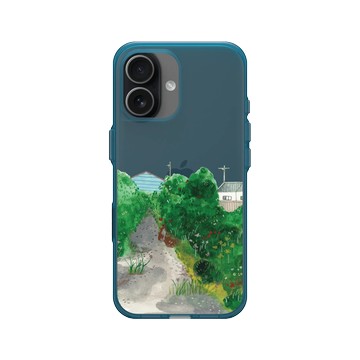 iPhone 17 Clear (相機按鈕) 夜幕藍 - Soupy Tang 湯舒皮 - Green Path