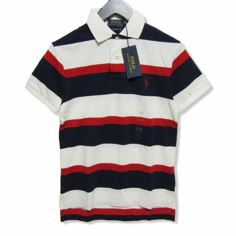 美品 Polo Ralph Lauren ポロラルフローレン 半袖ポロシャツ MNBLKNIM1