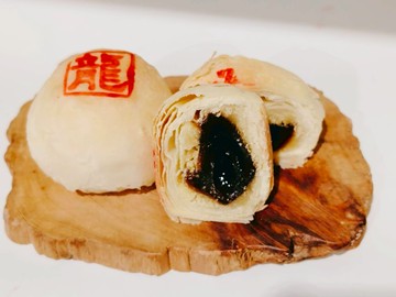 【白鵝山腳】登龍餅(綠豆麻吉)6入 PW0195 -廠商直送