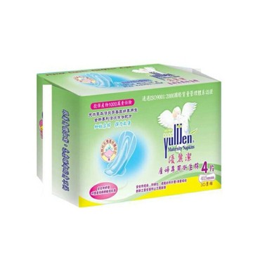 優麗潔 小天使產婦專用衛生棉 41.5公分4片【德芳保健藥妝】