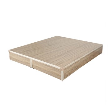 Homelike 喜家居雙人加大6尺三分床底(多色可選)(927)梧桐木