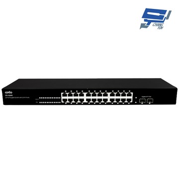 昌運監視器 cerio 智鼎 cs-1224g a3 gigabit 網路交換器
