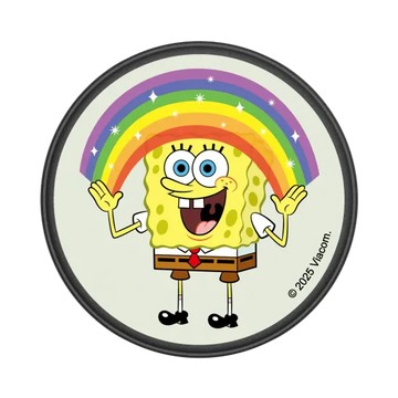 GRIP O (MagSafe 兼容） 黑 - 海綿寶寶 SpongeBob - 發揮想像力