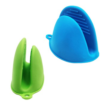 2345 矽膠隔熱指套 矽膠手套 隔熱夾 隔熱手套 防滑手套 烘焙手套 料理烹飪防燙夾 鍋夾碗盤夾 微波手套 廚房用品