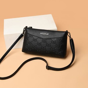 小包包女包2025新款韓版時尚手抓包女壓花PU質感中老年單肩斜挎包