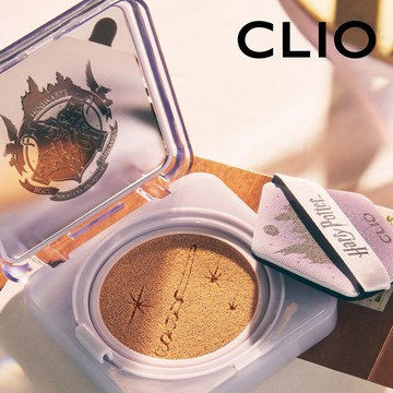 【CLIO】哈利波特聯名限定-霧面透亮無瑕氣墊粉餅